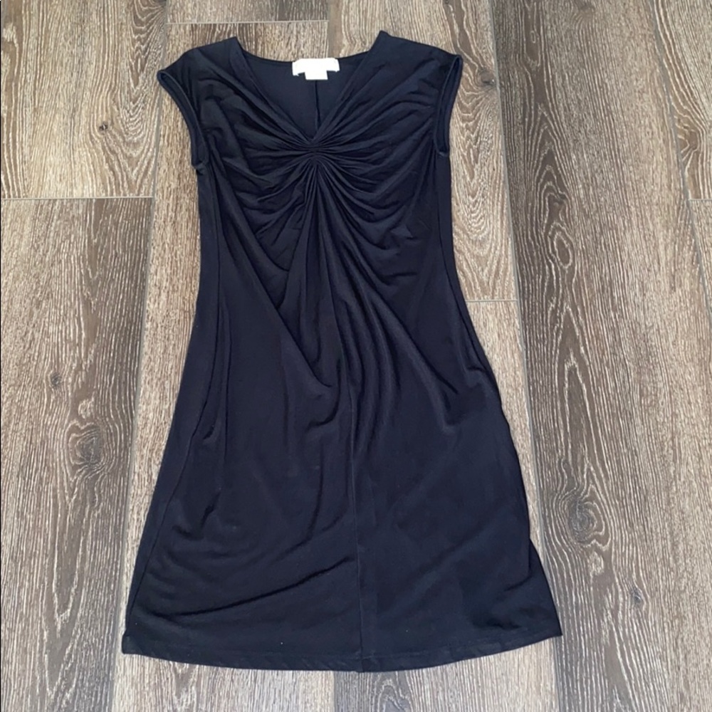 Michael Kors little black dress w/front ruching